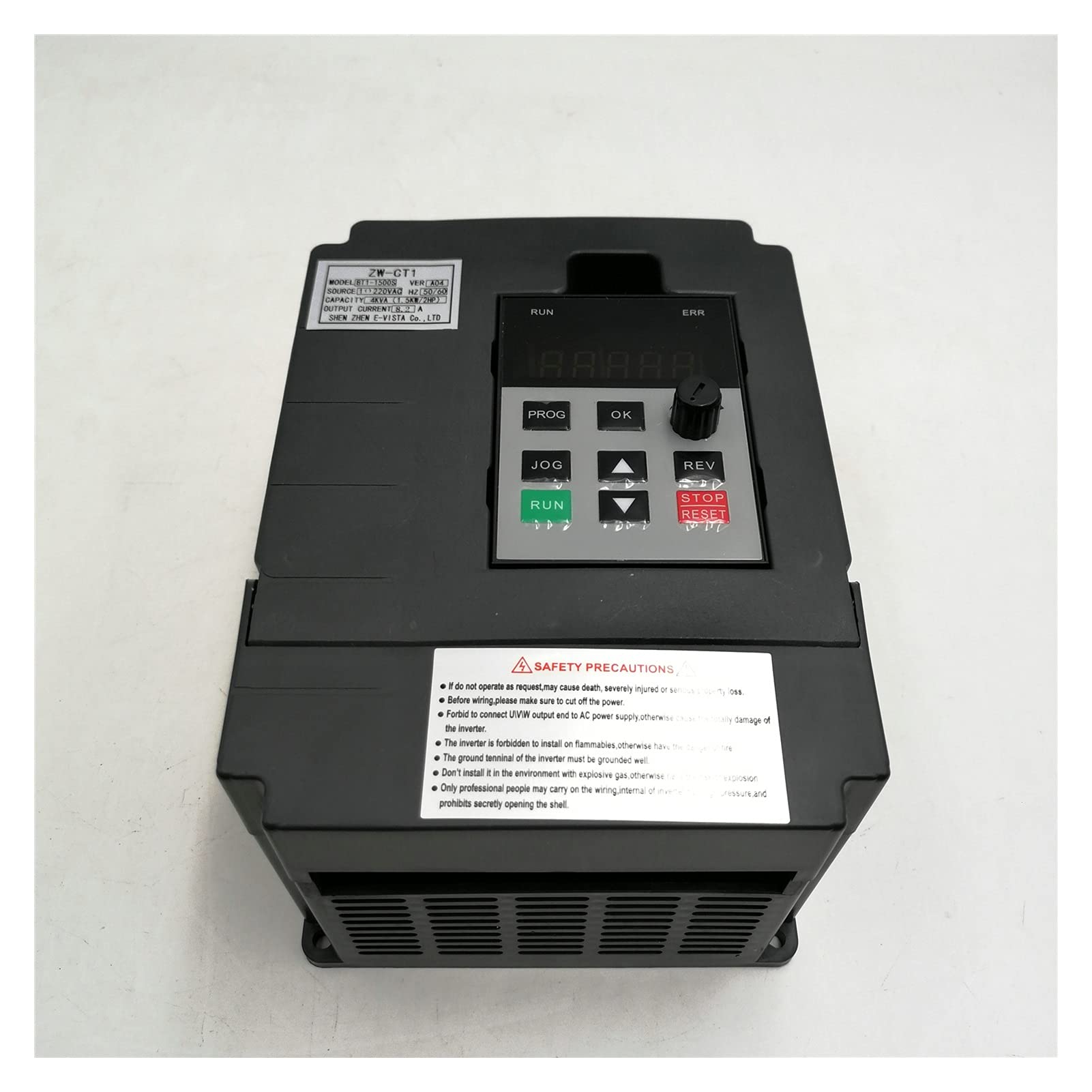 VFD, Conducir Vfd Inversor Freqency Converter 1. 5kw / 2.2kw Velocidad del motor de frecuencia variable Pwm Control CT1 UA3350(1.5KW)
