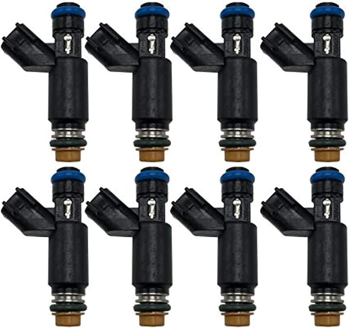 25326903 8PCS 12580426 Fuel Injectors for GMC CHEVROLET 5.3L FLEX FUEL
