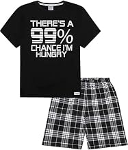 There's a 99% Chance I'm Hungry Woven Cotton Short Pyjamas