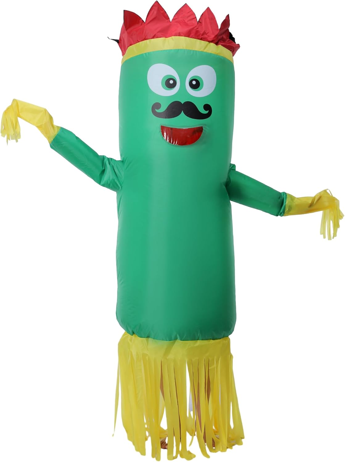 Miniatura 2 de NBSAIRMO Inflatable Tube Man Costume, Air Dancers Suit for Men, Tube Guy for Women, Blow up Halloween Costumes