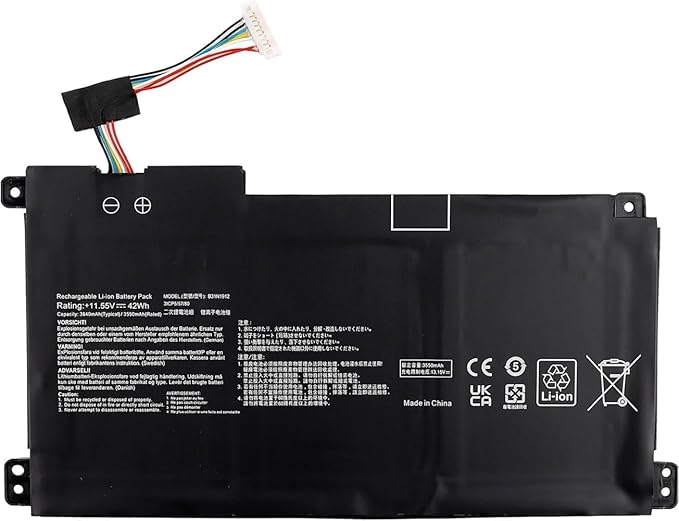 Batería 42Wh B31N1912 para Asus VivoBook Series E410, L410, F414, E510, L510 y R522