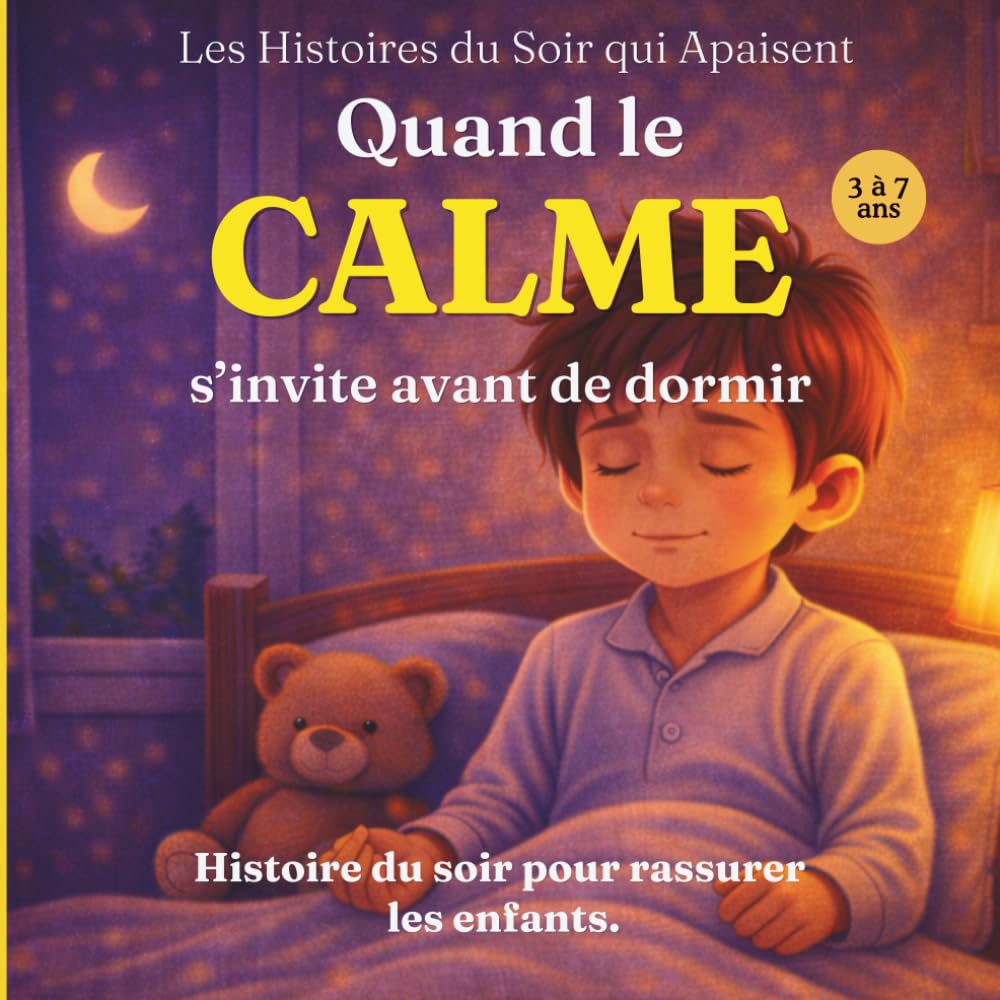 Quand le calme s’invite avant de dormir: Une histoire du soir pour rassurer les enfants: 6 (Les Histoires du Soir qui Apaisent)