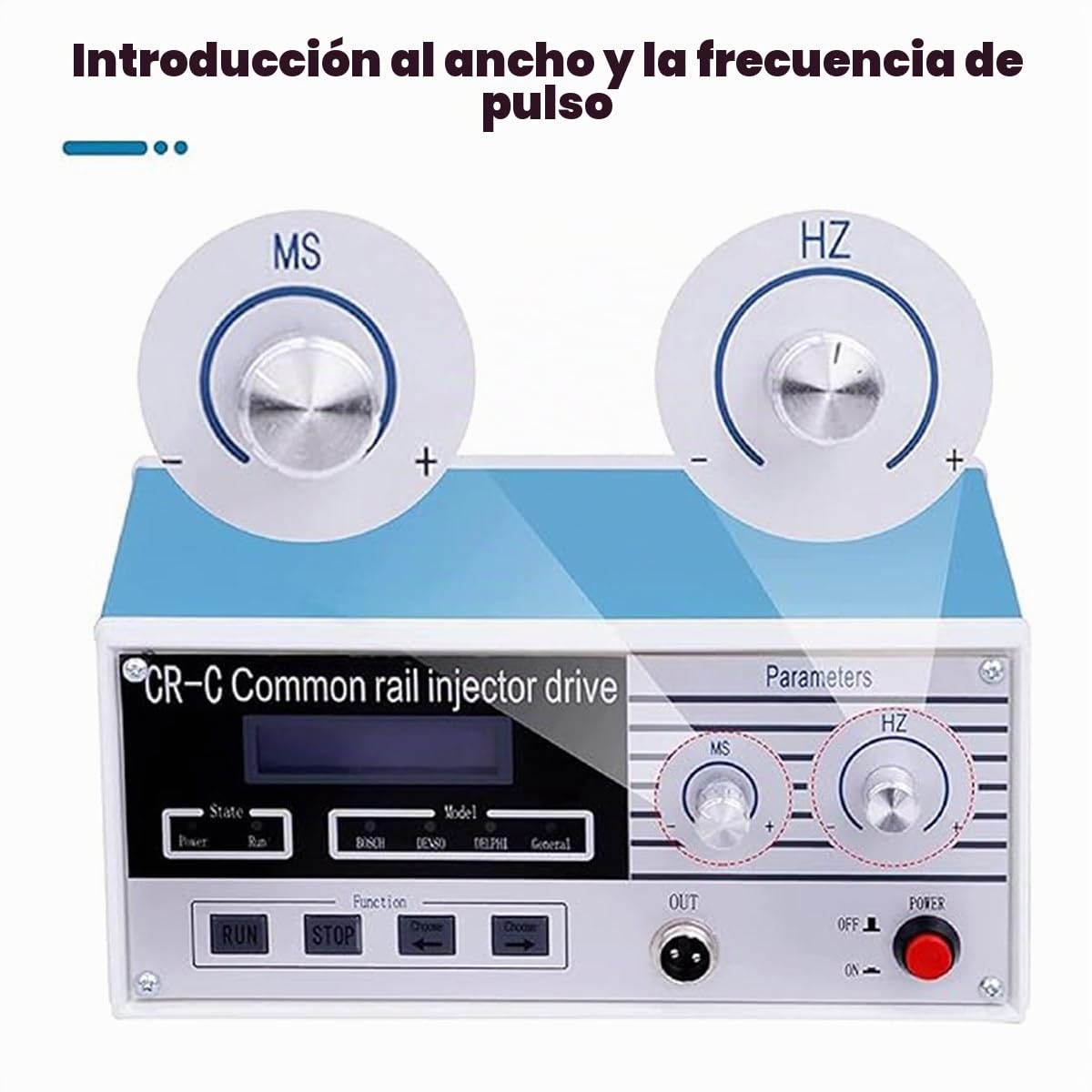Comprobador de inyectores Common Rail CR-C,Comprobador de inyectores Common Rail, Comprobador de inyectores Diesel Profesional + Comprobador de inyectores de Combustible S60H