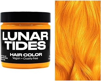 Fire Opal, semi permanent hair dye orange - 118 ml - Lunar Tides