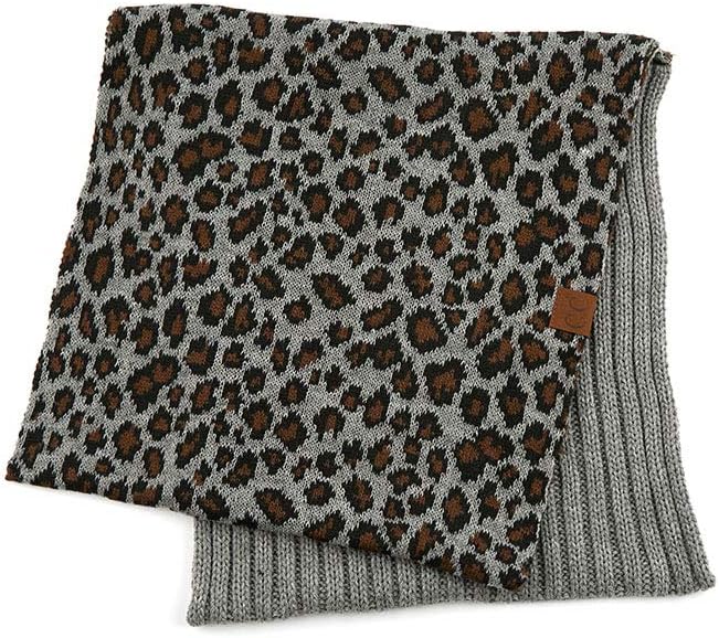 ScarvesMe 3pc Set Trendy Warm Chunky Soft Stretch Cable Knit Beanie, Scarves and Gloves Set