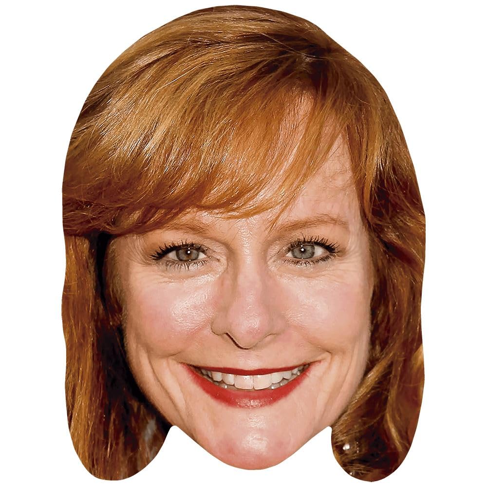Mary Elizabeth Mcdonough (Smile) Big Head. Larger than life mask.