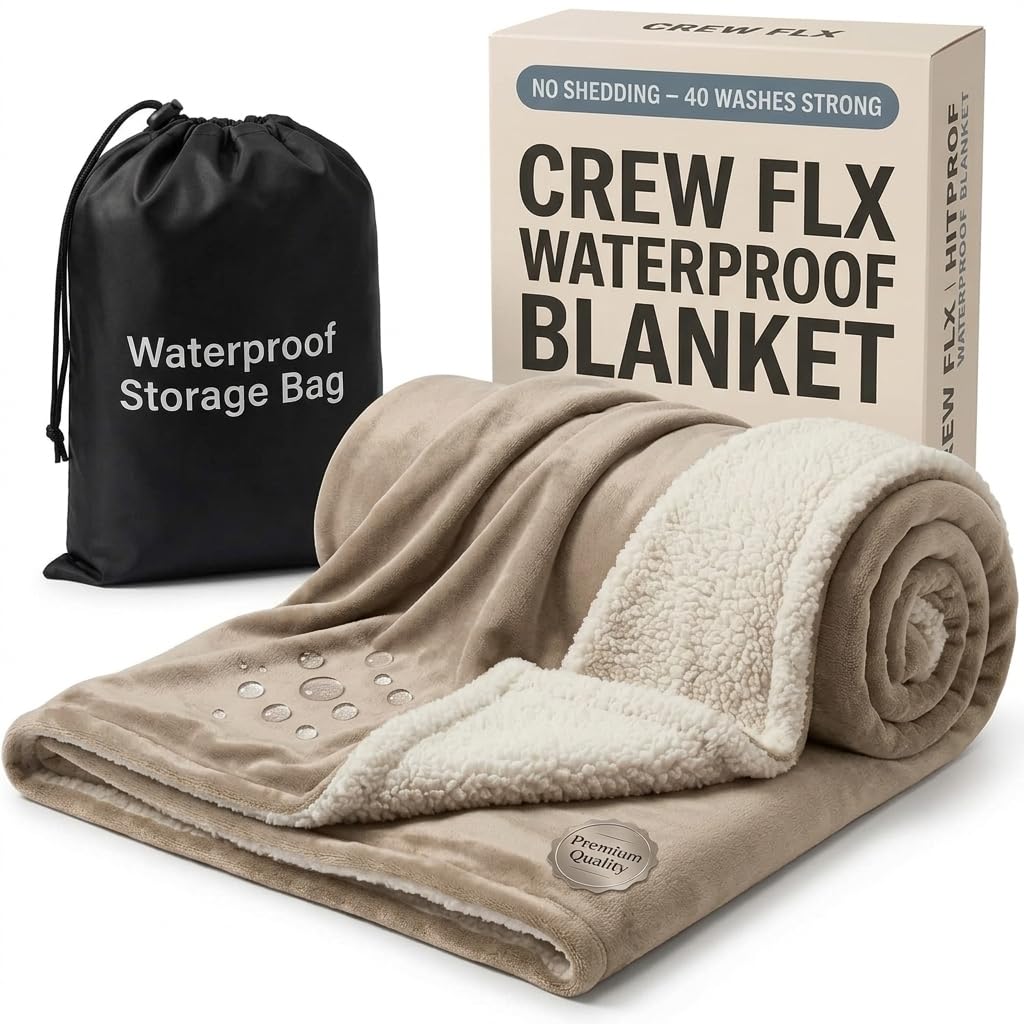 VAULTROOM LIVING BLANKET 新品未使用 Amazon.com: CREW FLX Waterproof Blanket for Bed Intimacy (80