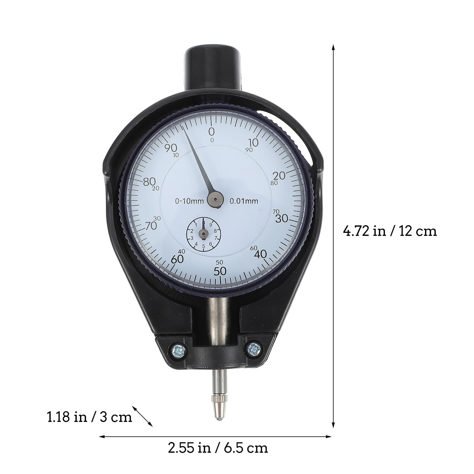 Misuratore di Alesaggio Manuale per Veicoli, Calibro Interno Nero in Acciaio, Flessibile e Preciso per Riparazioni Auto, 50-160mm X 0,01mm