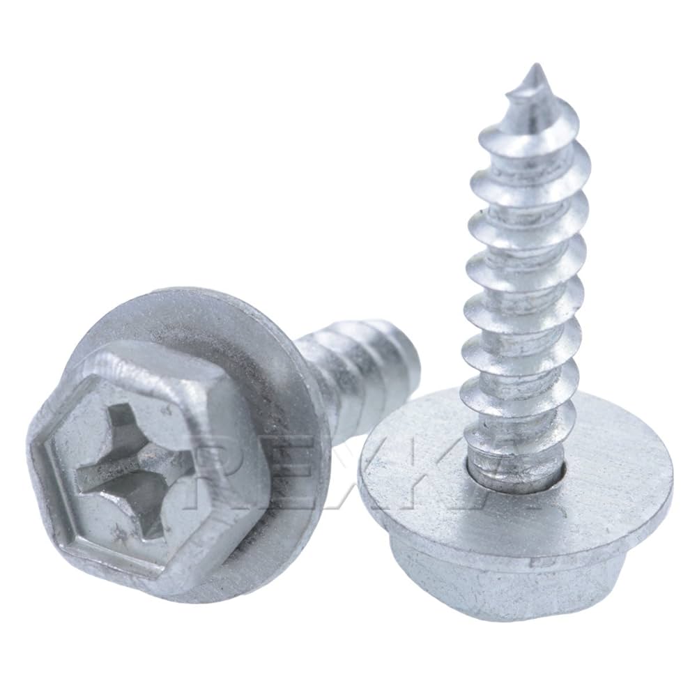 kiki5700×5 Rexka M5.2-2.0 Phillips Hex Head Sems Front Bumper, Bumper