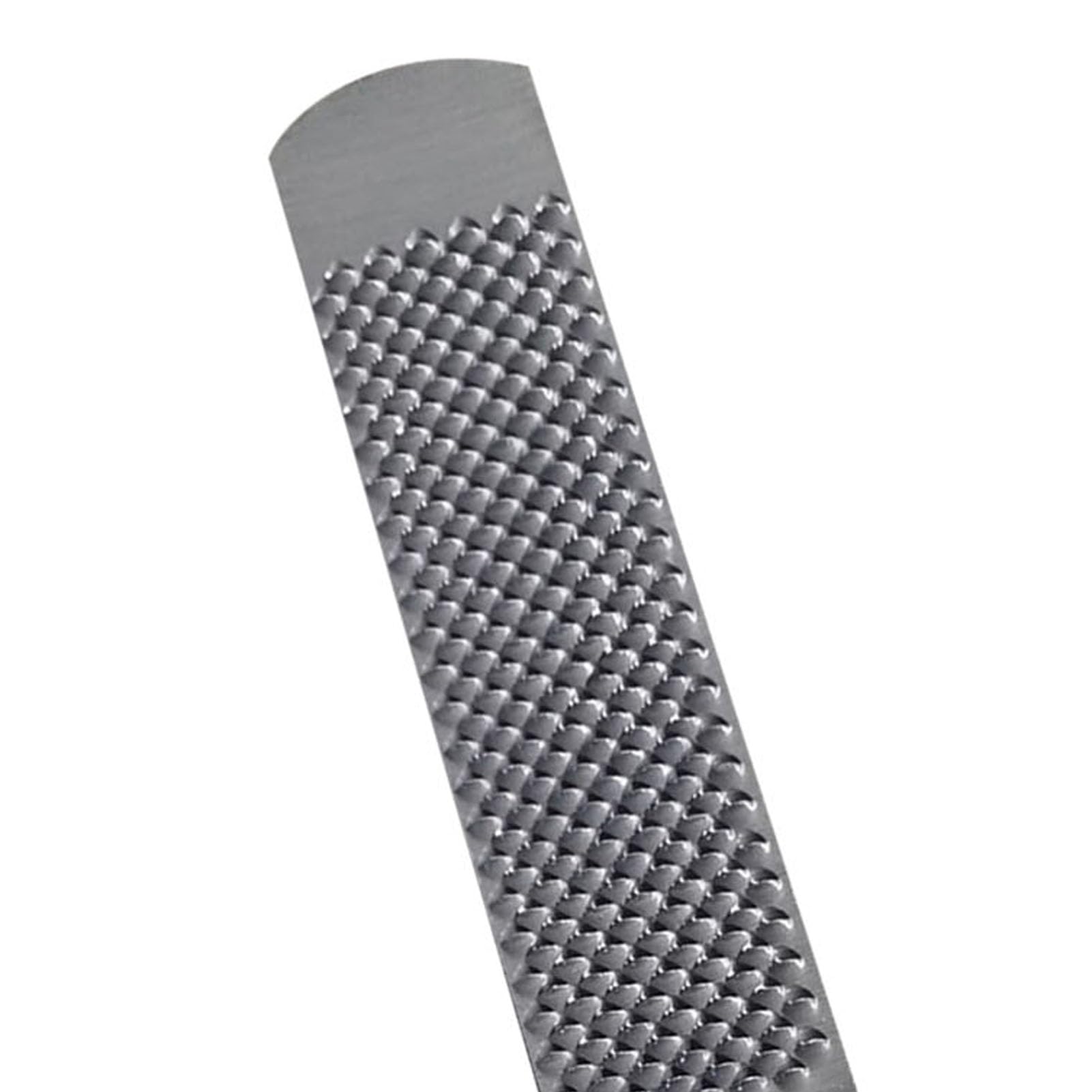 Lima de acero de corte plano de 8 pulgadas, lima de mano plana de una sola mano, agarre ergonómico, recorta, raspa y suaviza los pezones, lima plana de doble corte resistente para el cuidado de las