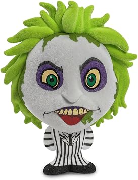 Collectible Beetlejuice 2024 Striped Suit 4" Flocked Bhunny Stylized PVC Figure