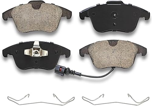 Pastillas de freno delanteras para repuesto automotriz compatibles con Audi Q3Q3 Quattro, Volkswagen PassatTiguan-Juego de pastillas de freno de