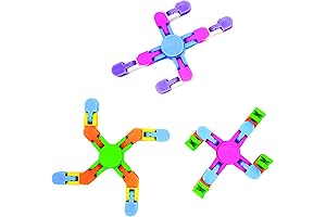 Raymond Geddes Wacky Tracks Spinners, Set of 24 Fidget Toys