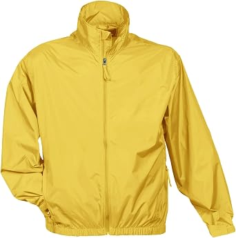 AFC Mens Lightweight Windbreaker Zip Up Jacket Small to 6x Big & Tall Coat