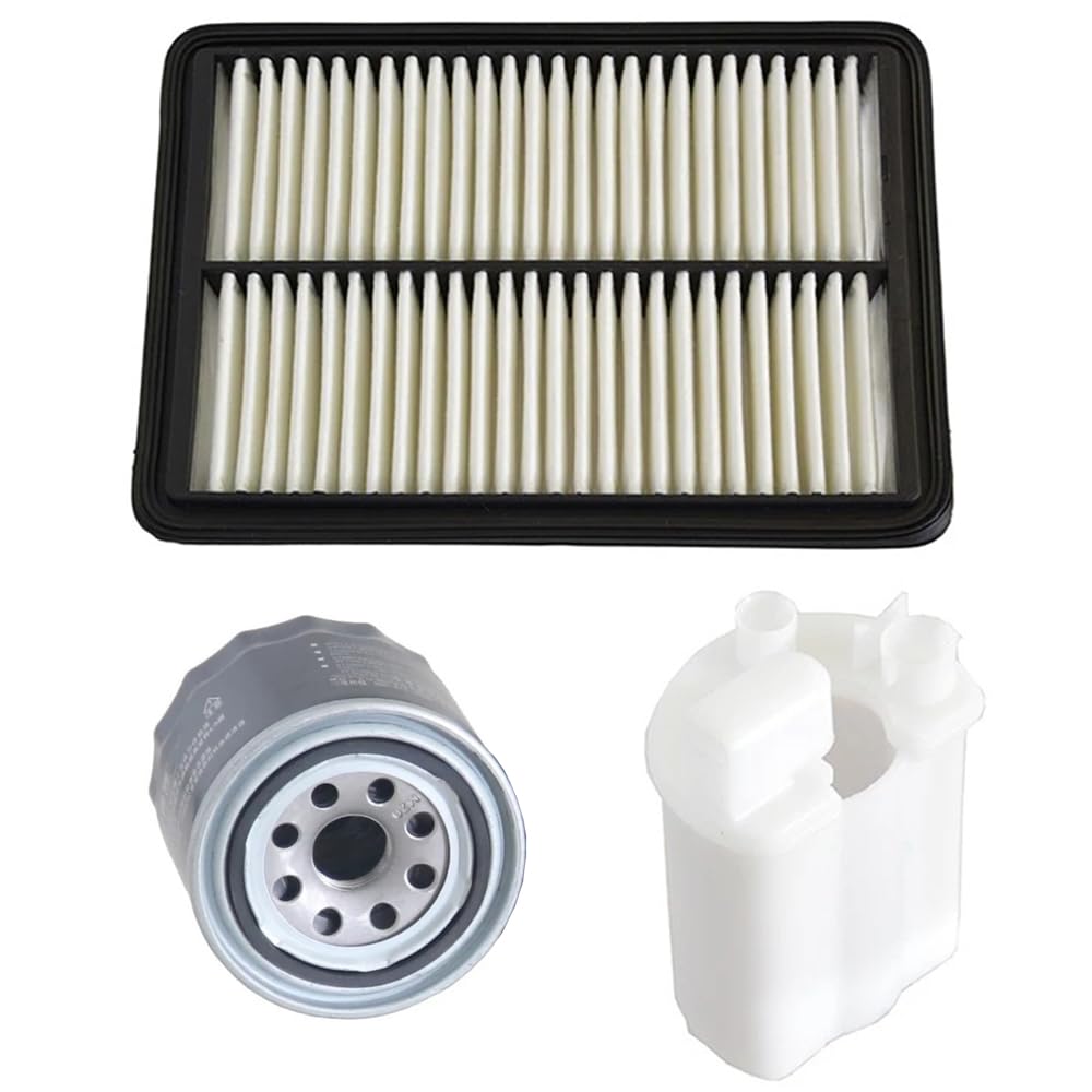 Filtr Powietrza Kabinowego dla Hyundai H-1 2010, 26,8x18,9x5,1cm 3 szt. Filtr powietrza samochodowego Filtr oleju Filtr paliwa 28113-4H000/26300-35054/31112-2H000