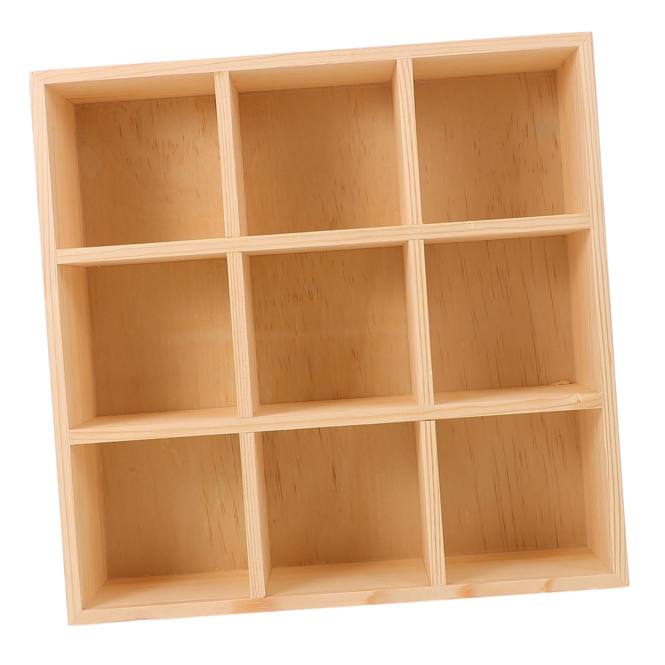 Organisateur de sachets de thé boîte de rangement compartimentée en bois