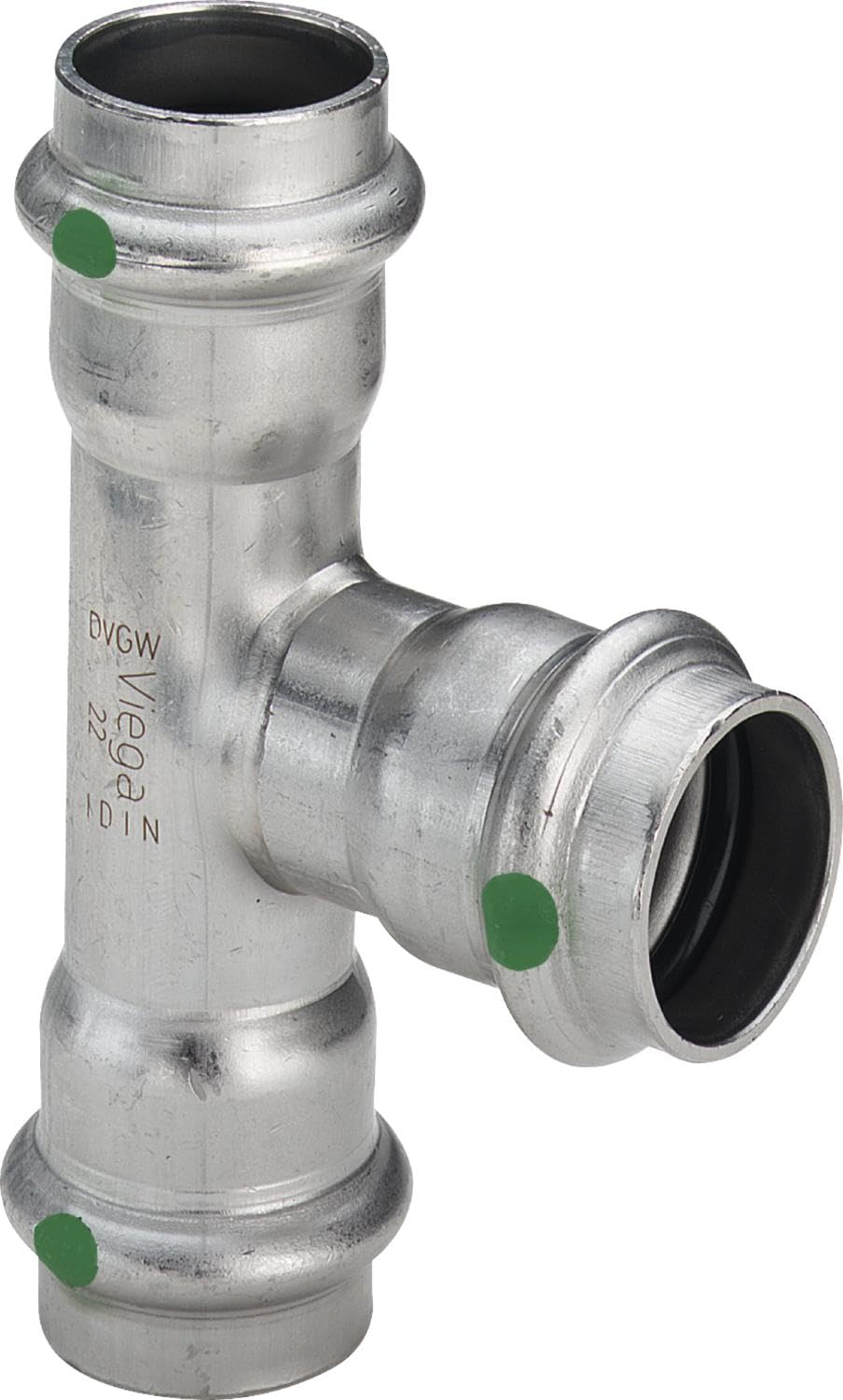 Viega Sanpress Dir 2318 – 2318 Durchmesser 42 x 28 x 42 mm Edelstahl