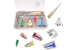 HONEYSEW Bias Tape Maker Kits - Craft Essentials for Bias Tape Projects