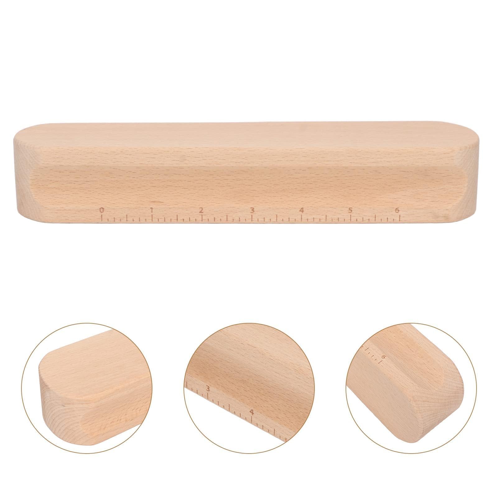 Pssopp Clapper de Sastre de Madera Dura de 1 Pieza, Herramienta de Costura Multiusos para Aplanar Telas y Presionar Puntos