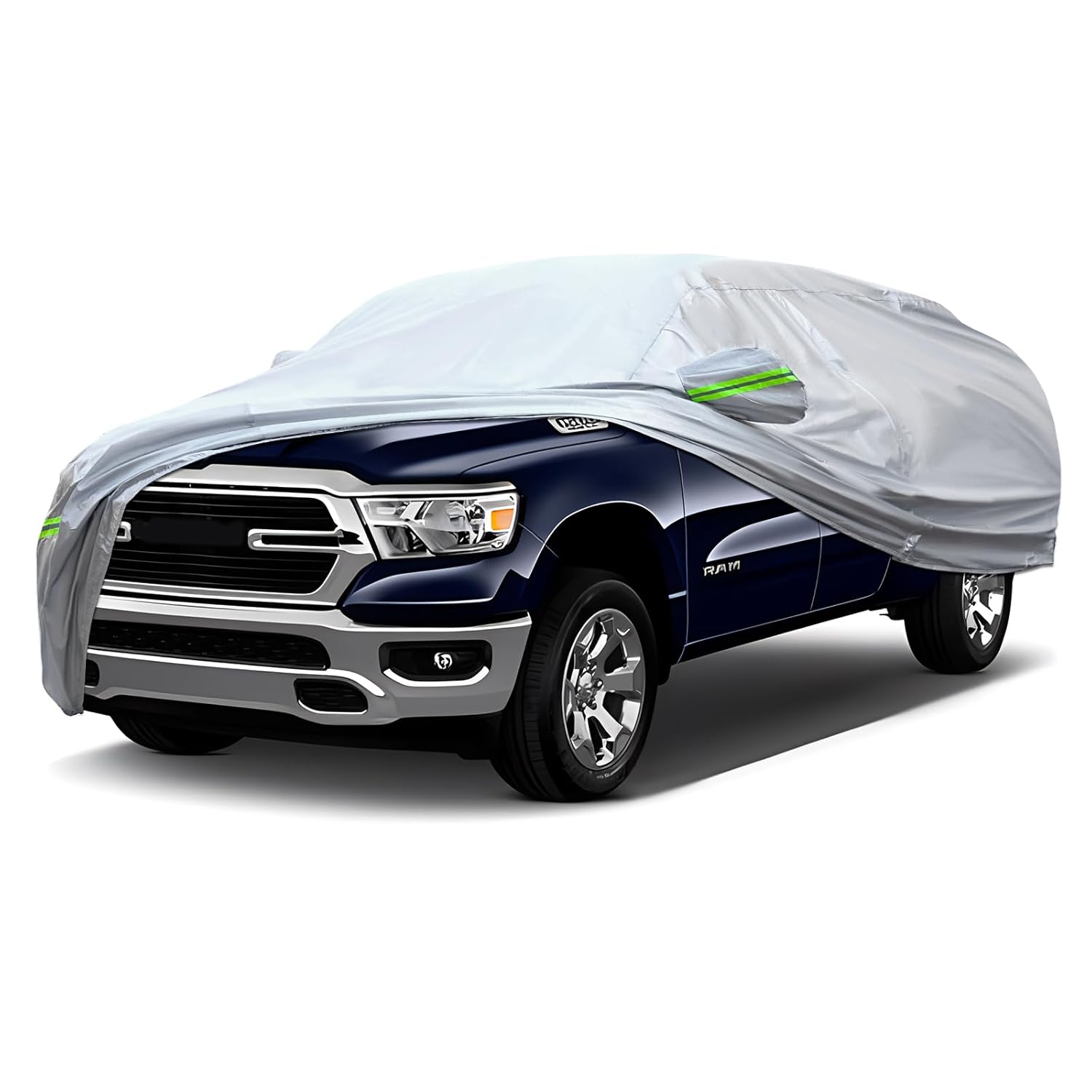 QUYDDC Full Car Cover Universal 6 Layers Outdoor Thicked All Weather Cover Sunshield Waterproof Snow Proof UV Proof
