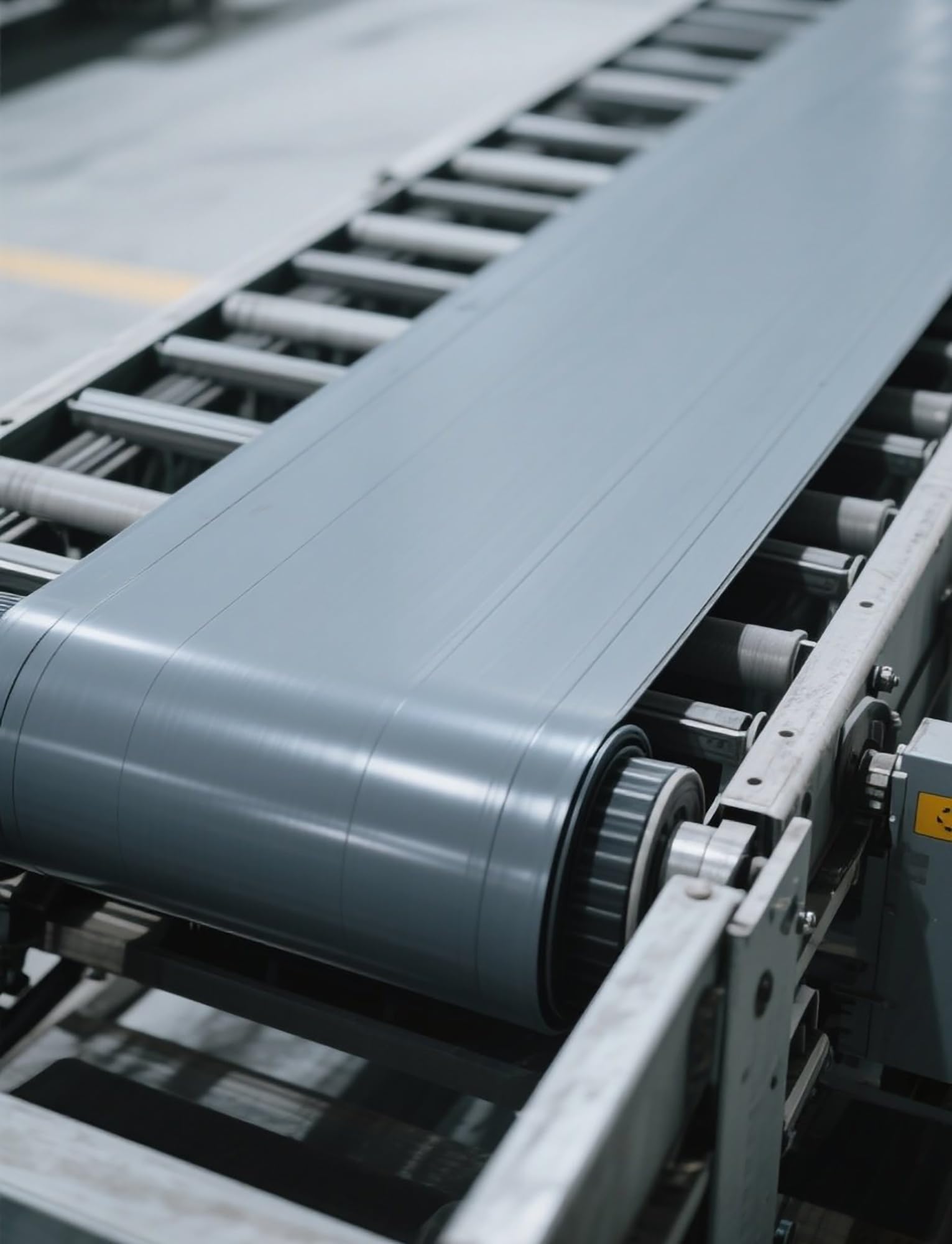 Cinta transportadora de transmisión de PVC, cinta transportadora de escritorio de PVC comercial for embalaje pequeño, transporte de fábrica, cinta de fricción for carros de estudiantes.(3mm,20x300cm/7