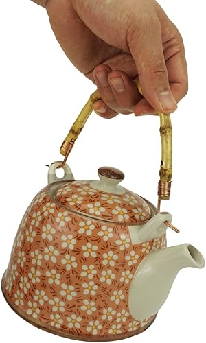 Miniatura 5 de kkekos Mango de tetera hecho a mano de repuesto para cerámica y arcilla de cerámica, mango de repuesto para tetera china (bambú, 3.9 in)