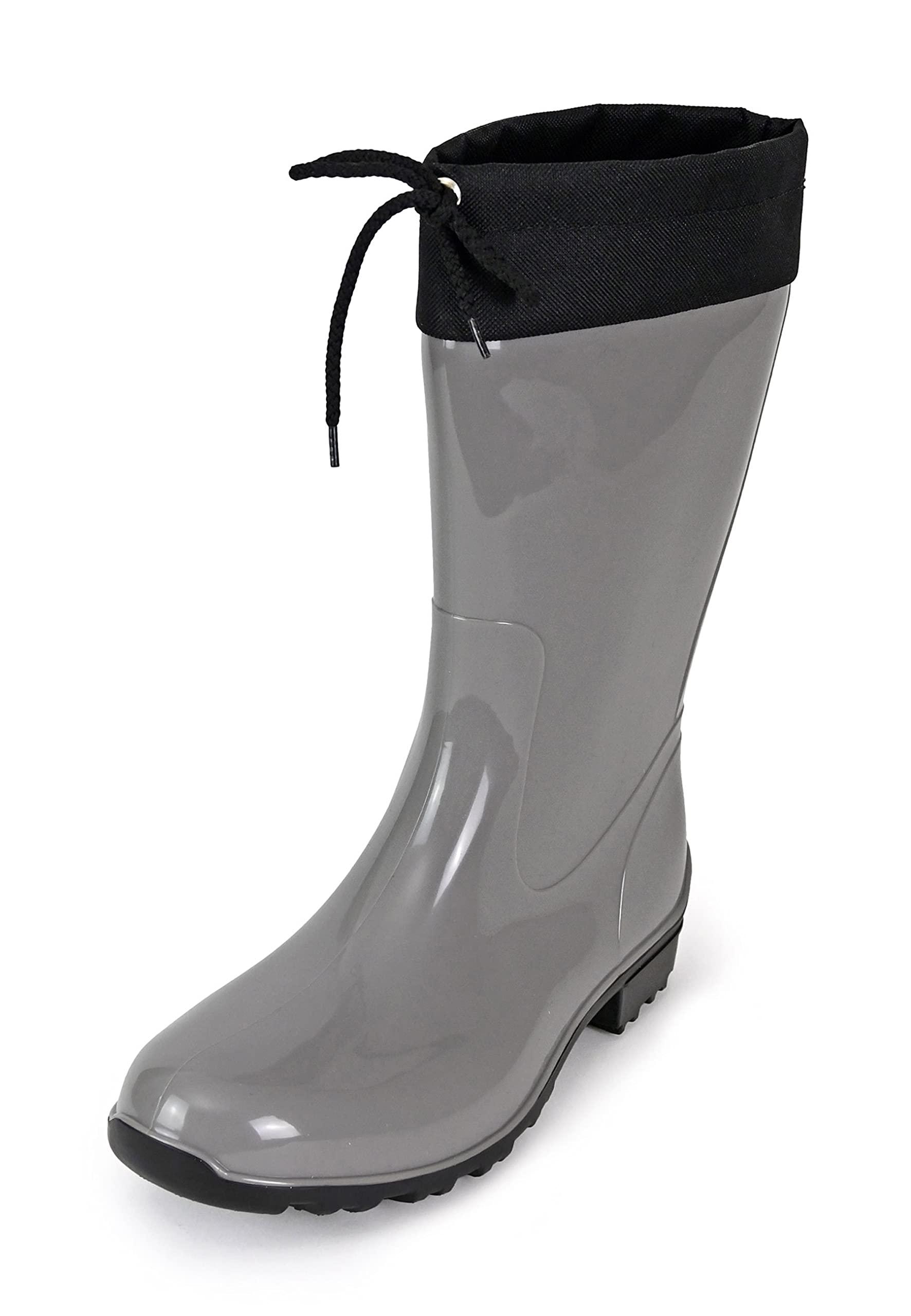Regenliebe Damen Gummistiefel de Fieselregen Regenstiefel Langschaft