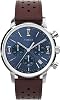 Timex Men Chronograph Watch with a Leather Strap Marlin