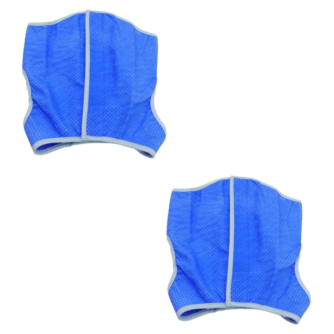 Gilet rafraîchissant pour chien XS en PVA bleu respirant contre les coups de chaleur