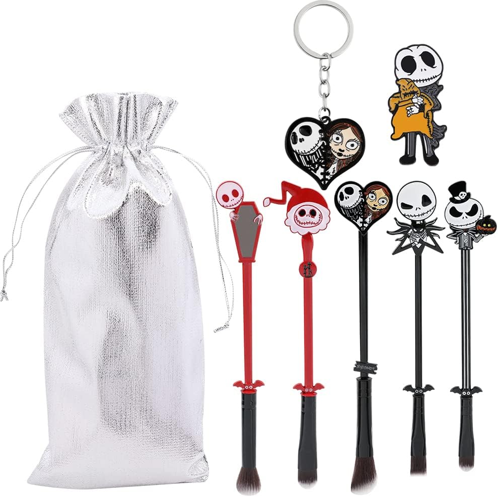 Lurrose 5pcs Eyeshadow Brushes Dual Color Rubber Sponge