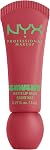 NYX Professional Makeup Smushy, Baume à Lèvres Mat, Couleur Douce Diffusée, Avec Poudre de Riz Mochi, Fini Mat Confortable, Couverture Modulable, Applicateur en Silicone, Parfum Biscuit au Chocolat, Teinte : Swipe 2 Smooth (Rouge Brun)