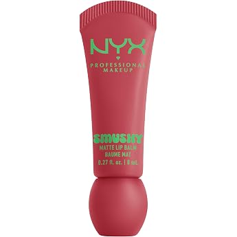 NYX Professional Makeup Lip Balm Matte Buildable Color Comfortable Feel Unique Sweet Fragrance Smushy Matte Lip Balm Snuggle 