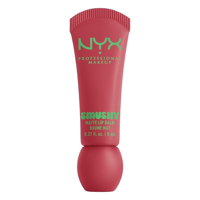 Bálsamo Labial Matte com Cor NYX PROFESSIONAL MAKEUP Smushy Matte Lip Balm, Snuggle SZN (Blush Nude)