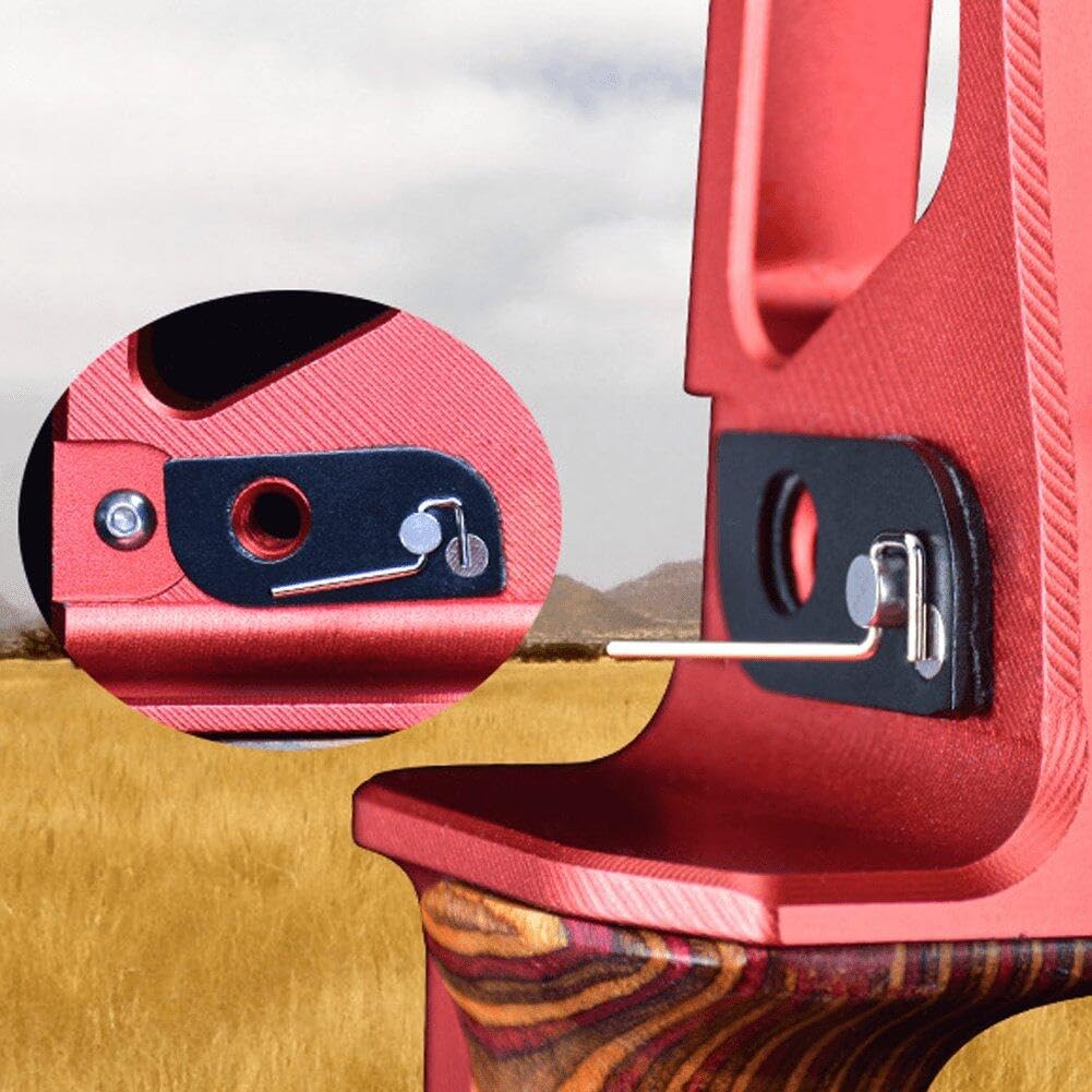 Repose-flèche Aimanté 3 Pièces Droitier - Accessoire Tir à L'arc Chasse - Alliage Aluminium