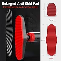 Vista 6 de Gimnasio Equipo Puerta Pull Up Bar Bar Home Bar Puerta Marco Acero Chin Up Barras Sin Tornillo Fuerza De Instalación Pull Up Barras