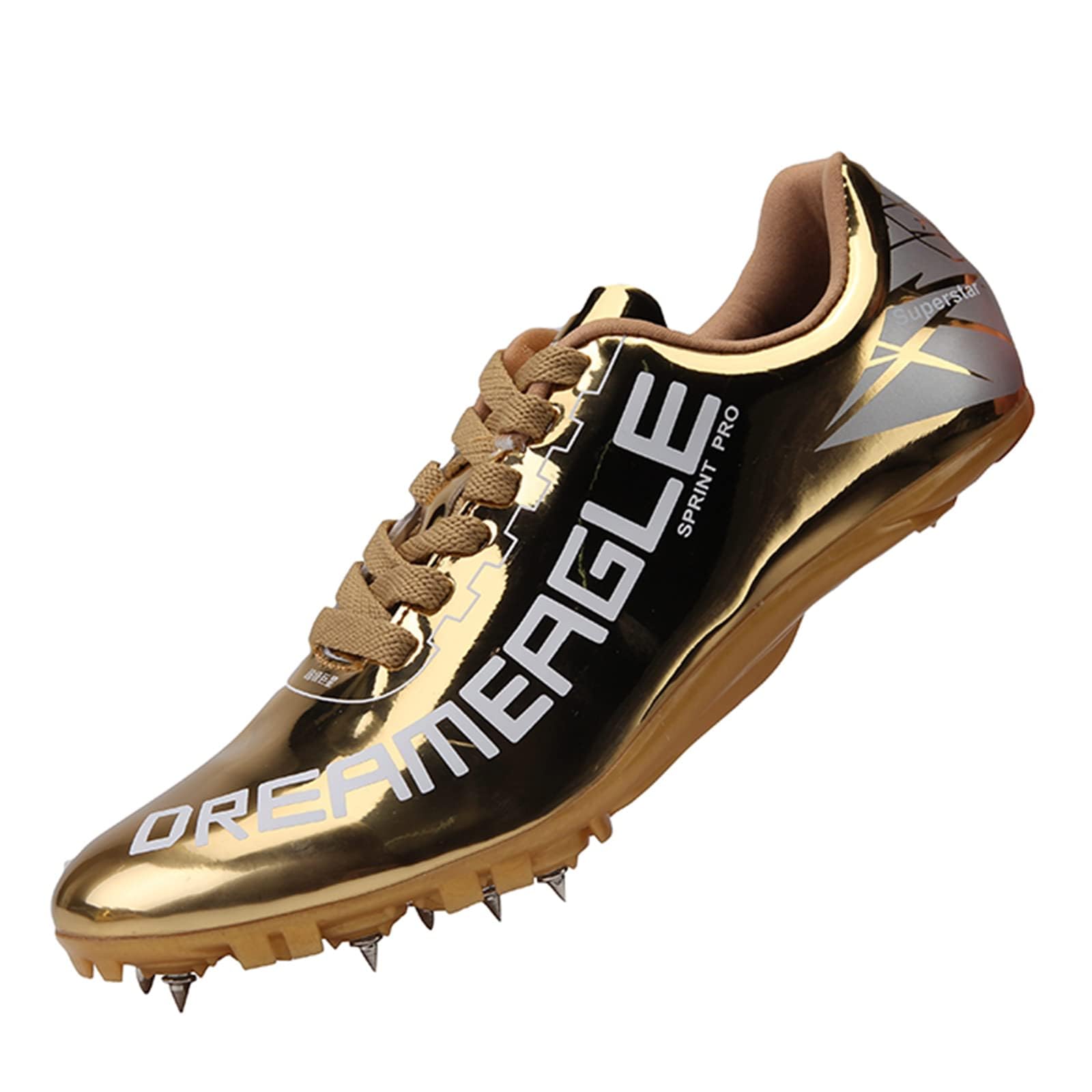 Herren Track Spikes Schuhe, Atmungsaktive Langstreckenlauf-Trainingsschuhe Sprint Athletic Sneakers Atmungsaktive Leichte Sprungschuhe Für Unisex