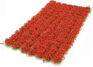 6mm Red Flower Tufts x91 Model Grass Warpainter Scenics