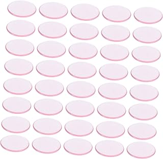 Milisten 100 Piezas fichas de Bingo Aula pequeño numerado Llamar Bingo para Adultos Chip marcadores de Juego de plástico mostradores de plástico para Juegos fichas de Juego Abdominales Rosa