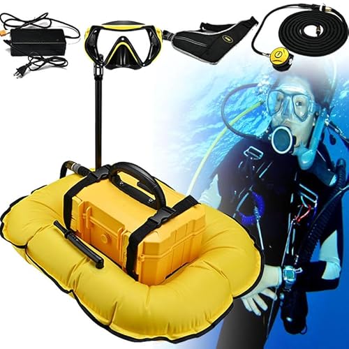 Respirador EléCtrico de Buceo, Compresor de RespiracióN SubacuáTica Recargable, RefrigeracióN Por Agua Circulante InaláMbrica, Respirador para Equipo de Buceo, AutonomíA de 3/5,5 Horas,D3000-Yellow Respirador EléCtrico de Buceo, Compresor de RespiracióN SubacuáTica Recargable, RefrigeracióN Por Agua Circulante InaláMbrica, Respirador para Equipo de Buceo, AutonomíA de 3/5,5 Horas,D3000-Yellow