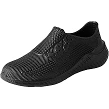 Men's Non-Slip Work Shoes Oil Resistant Kitchen Chef Shoes EVA Waterproof Slip-On Food Service Shoes