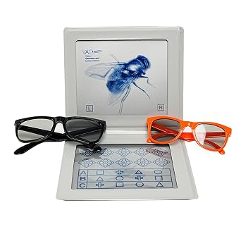 The Fly-S Stereo Acuity Test. Includes Fly Testing BookStandard Viewer, Pediatric Viewer and Instruction Manual