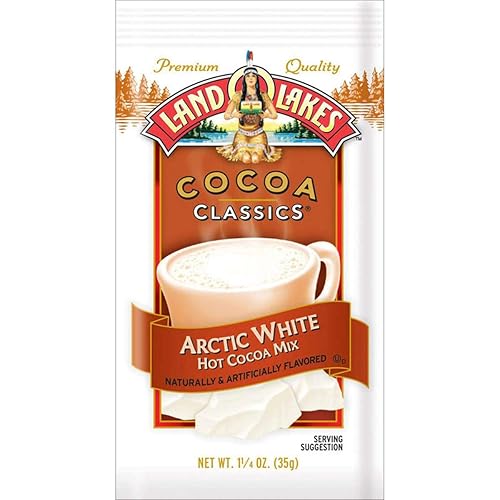 Miniatura 2 de Land O' Lakes Mezcla de cacao caliente, blanco ártico, 1.25 oz (35 g), 30 paquetes