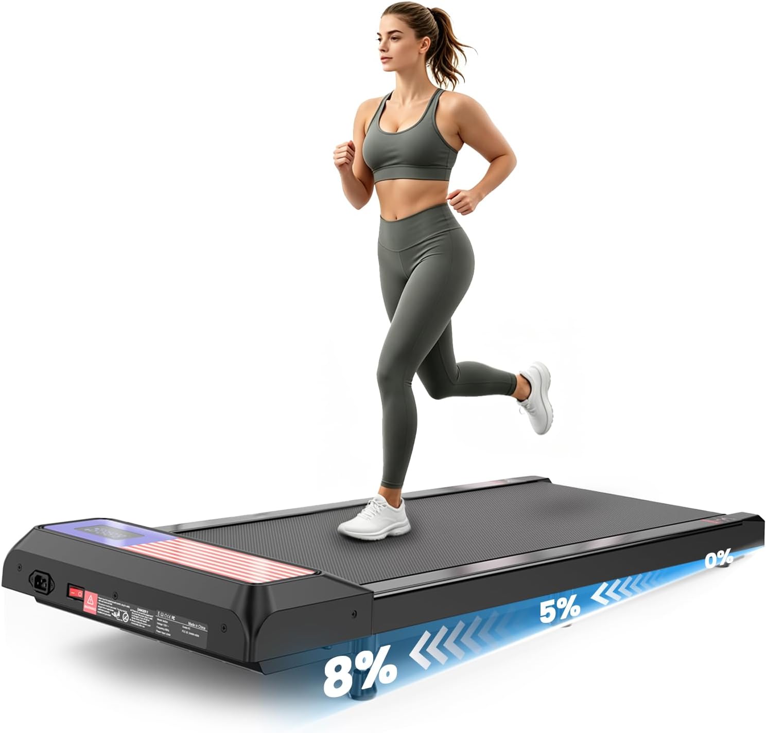 LiyLou Incline Walking Pad