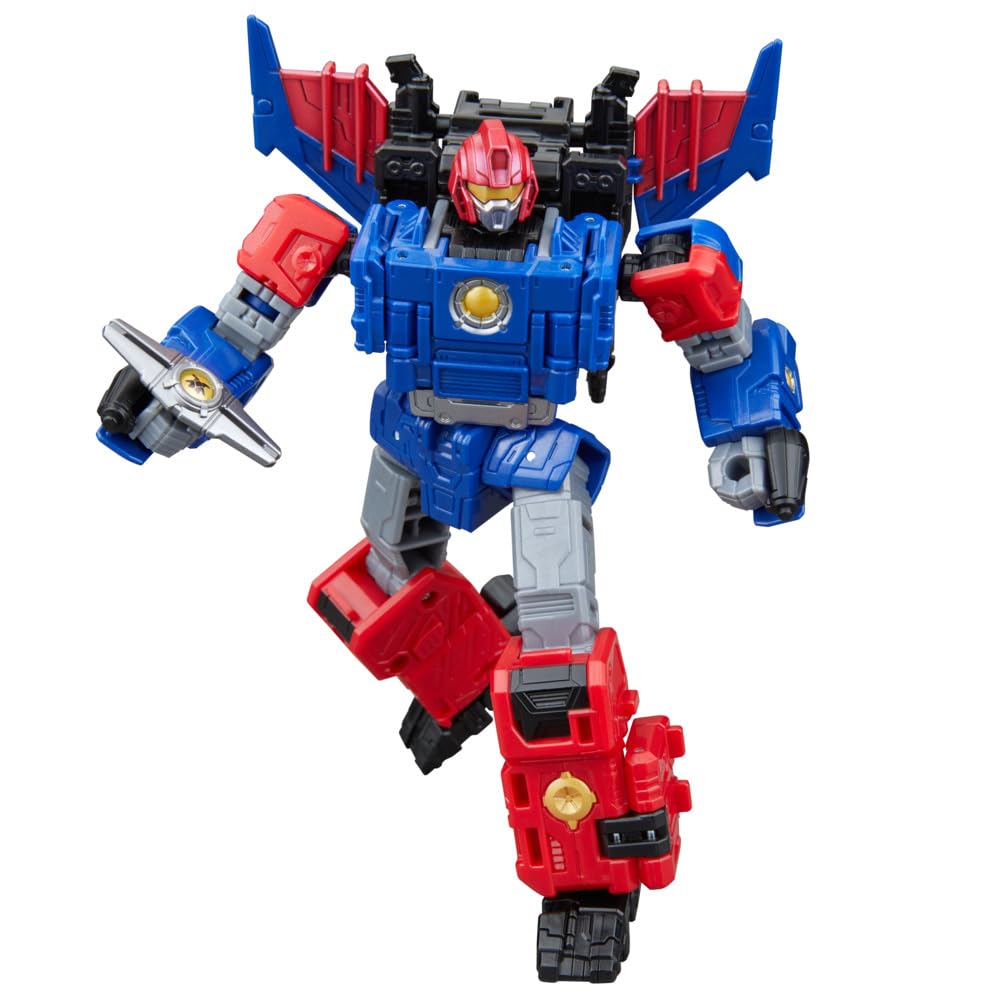 Nexus Prime (jeden z Trzynastu) z kolekcji Transformers: Age of the Primes, 15,5-centymetrowa przekształcająca się figurka klasy Voyager, zabawkowe roboty dla dzieci w wieku od 8 lat