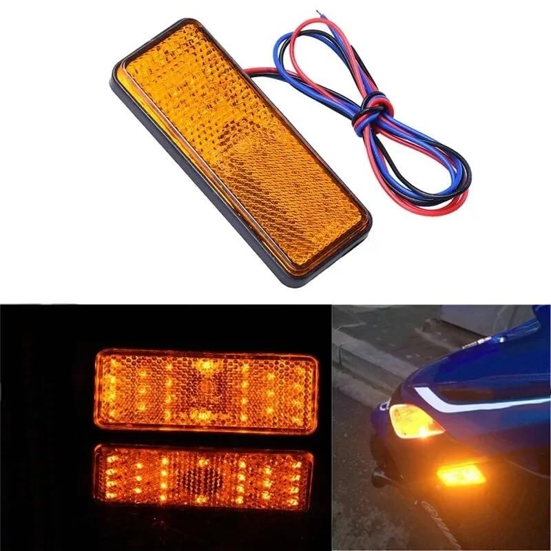 Moto tail lights réflecteur universel 12V et feu de position de signalisation - 4