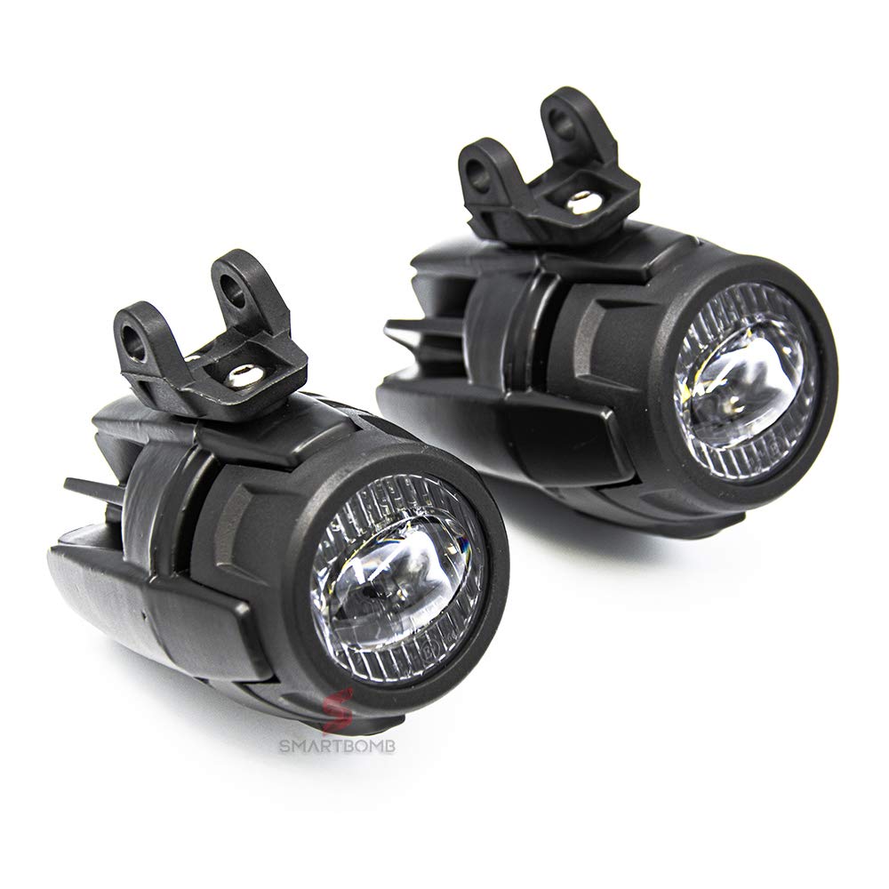 NVDERTA Motorrad Nebelscheinwerfer LED Halterung - Kompatibel Mit BMW R1200GS R1250GS Adventure GSA