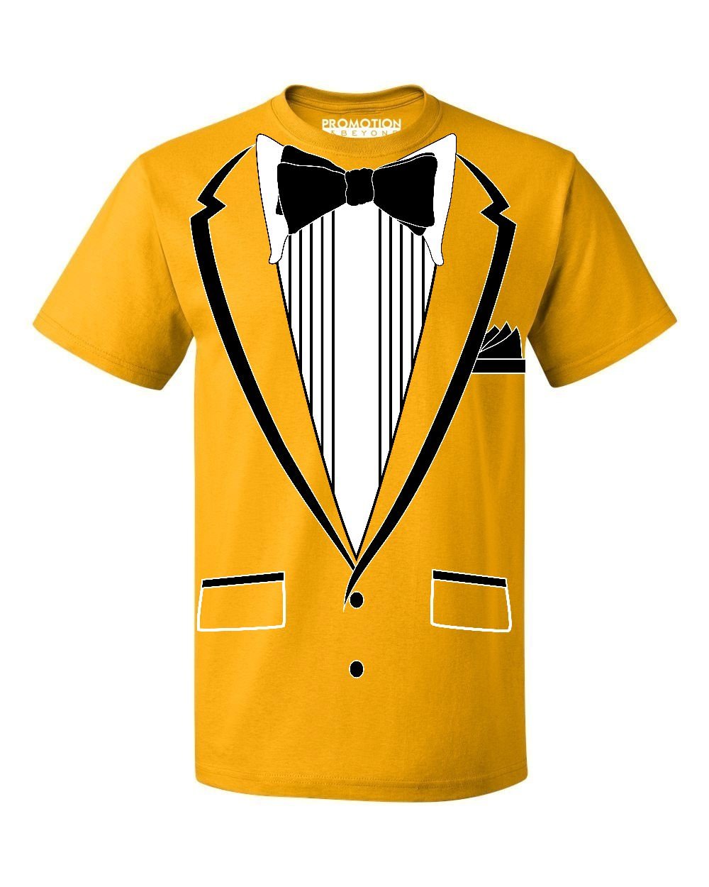 Promotion & Beyond Tuxedo (Black) with Pocket Square Ceremony Men's T-Shirt
