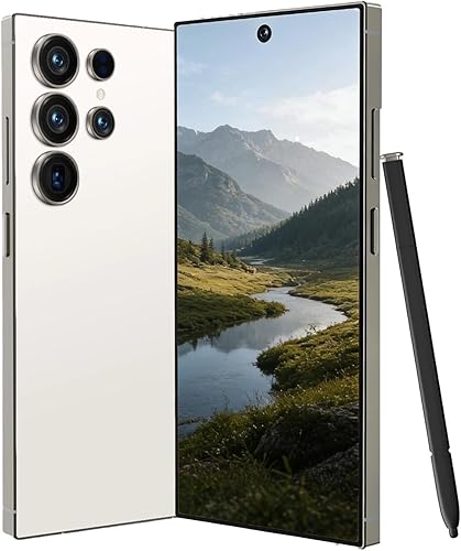 Vista 9 de Echoamo Teléfonos desbloqueados E25U 8GB+256GB Teléfonos celulares 6.82" Smartphone con bolígrafo incorporado, batería grande de 6800mAh 5G Dual SIM