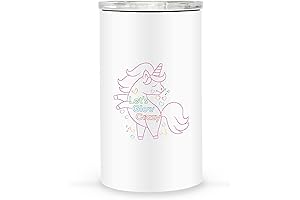 Neon Unicorn Tumbler: Light Up Your 80s Party!