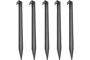 40 Pieces Garden Landscape Anchoring Stakes, Heavy Duty 10 Inch Yard Stakes...